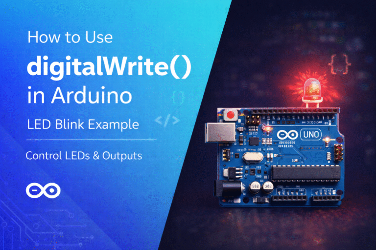 How to Use digitalWrite() in Arduino: Control LEDs and Outputs Easily ...
