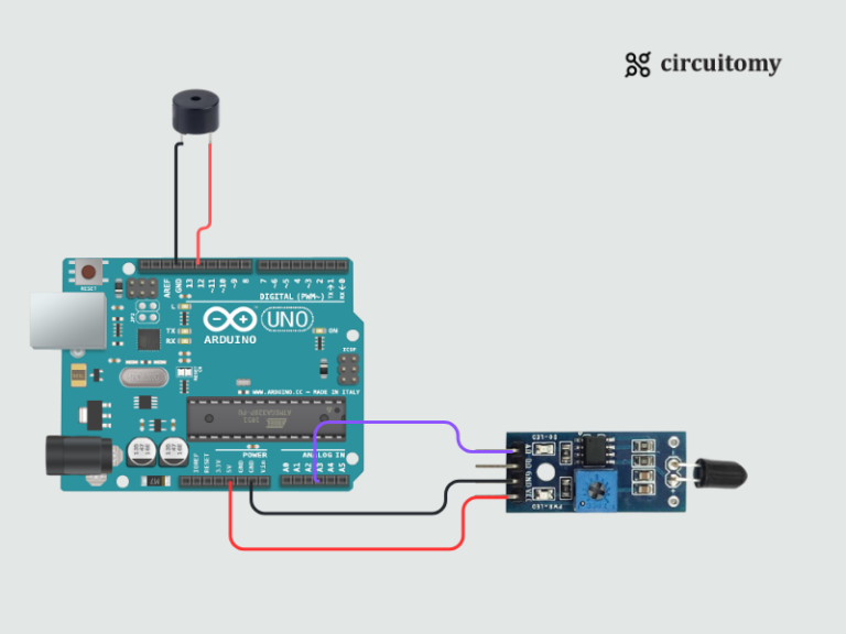 How to Interface a Flame Sensor with Arduino: Build a Fire Detection ...