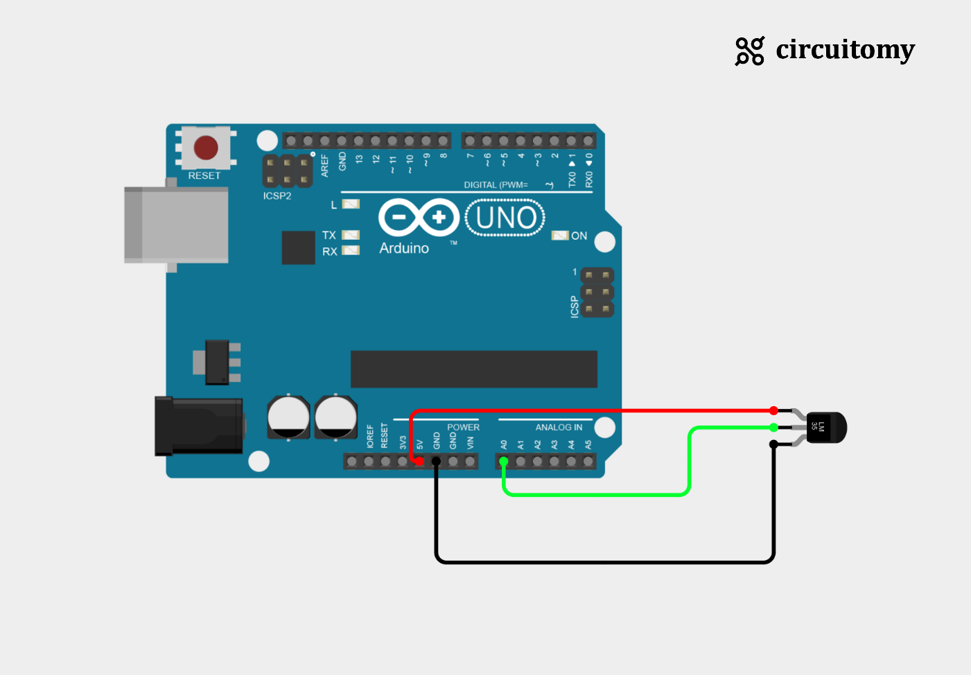 How to Interface an LM35 Temperature Sensor with Arduino: Read ...