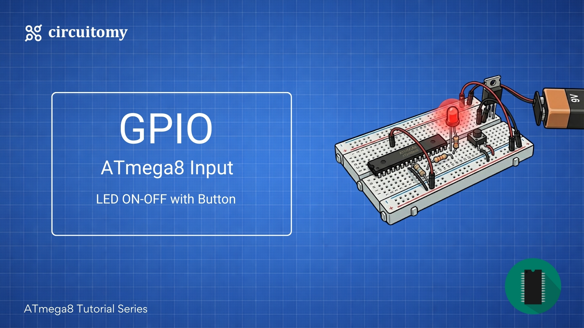 LED ON-OFF with Button