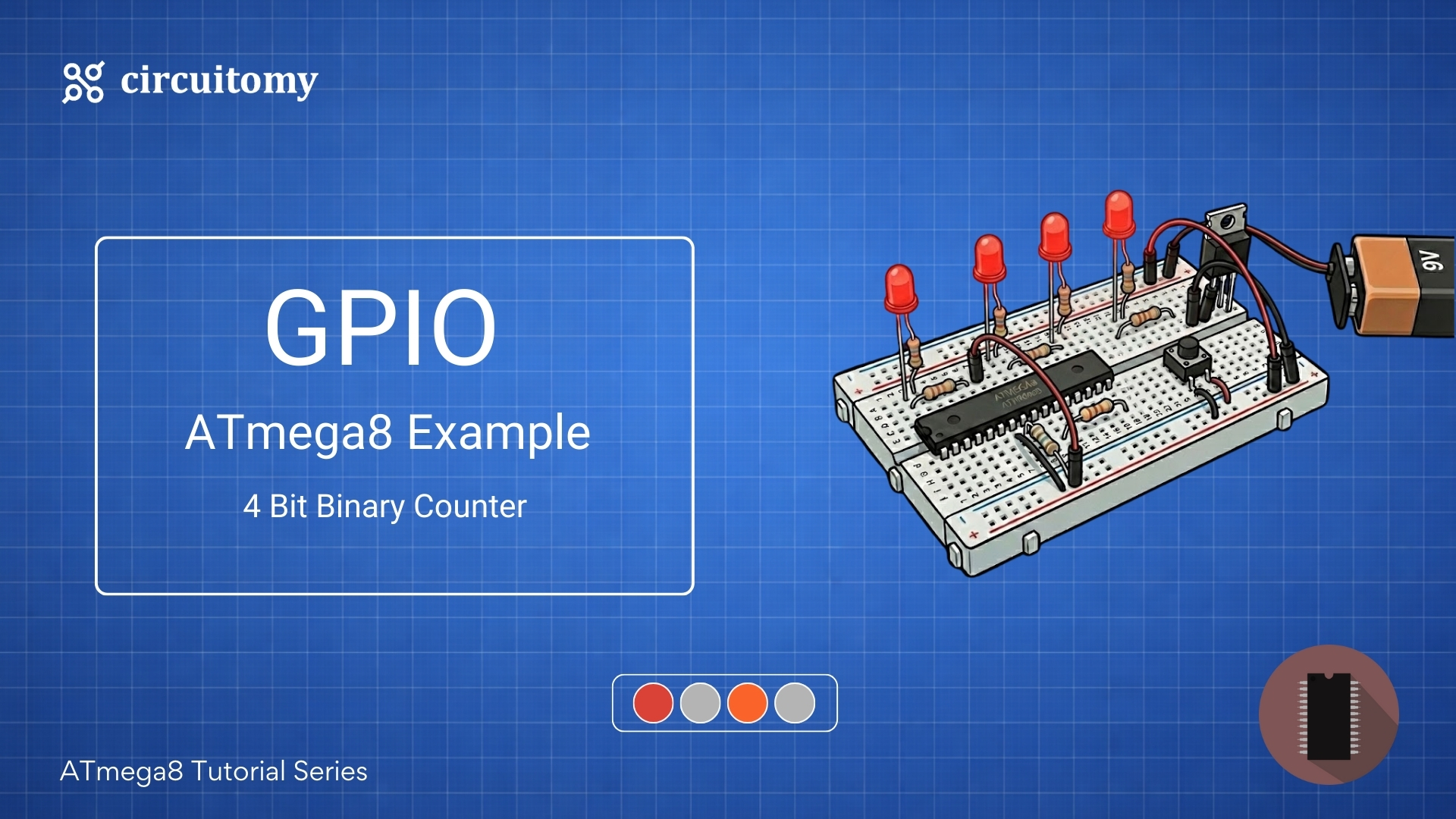 4 Bit Binary Counter